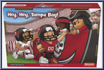 Tampa Bay Buccaneers from Little People Collector - NFL manufactured by Fisher-Price [Back]