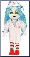 Nurse Necro from Living Dead Dolls - Mini Figures manufactured by Mezco [Loose]