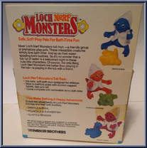 Glintz & Dragon from Loch Nerf Monsters - Basic Series manufactured by Parker Brothers [Back]