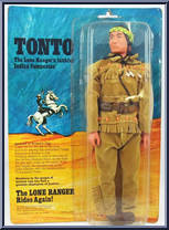 Tonto from Lone Ranger - Figures - Carded manufactured by Marx [Front]