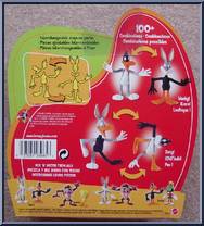 Bugs / Daffy from Looney Tunes - Krazy Kombos manufactured by Mattel [Back]