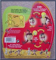 Taz / Tweety from Looney Tunes - Krazy Kombos manufactured by Mattel [Back]
