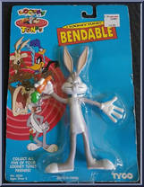 Bugs Bunny from Looney Tunes - Bendables manufactured by Tyco [Front]