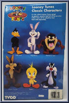 Wile E. Coyote from Looney Tunes - Plush manufactured by Tyco [Back]