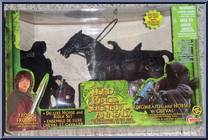Ringwraith & Horse with Frodo (Canada) from Lord of the Rings - Fellowship of the Ring - International Exclusives manufactured by Toy Biz [Front]