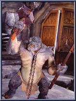 Cave Troll (Sound & Action) from Lord of the Rings - Fellowship of the Ring - Large Electronic Figures manufactured by Toy Biz [Loose]