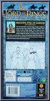 Aragorn King of Gondor (Sword Slashing Action) from Lord of the Rings - Trilogy - Return of the King - Series 1 manufactured by Toy Biz [Back]