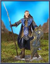 Gil-Galad (Spear Attack Action) from Lord of the Rings - Trilogy - Fellowship of the Ring - Series 3 manufactured by Toy Biz [Loose]