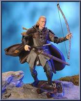 Legolas (Helm's Deep with Shield Skateboard) Action Figure