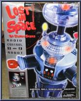 Robot B-9 from Lost in Space - Classic Series - Remote Control Figures manufactured by Trendmasters [Front]