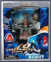 Battle Ravaged Robot from Lost in Space - Movie - Deluxe Figures manufactured by Trendmasters [Front]