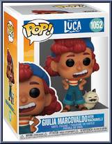 Giulia Marcovaldo (with Machiavelli) from Luca - Pop! Vinyl Figures manufactured by Funko [Front]