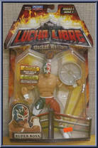 Super Nova from Lucha Libre Masked Warriors - Basic Series manufactured by Playmates [Front]