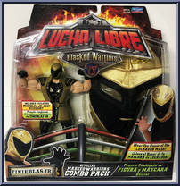 Tinieblas Jr. (Combo Pack) from Lucha Libre Masked Warriors - Basic Series manufactured by Playmates [Front]