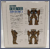Destroid Defender ADR-04-MK X from Macross - Basic Series manufactured by Takatoku Toys [Back]