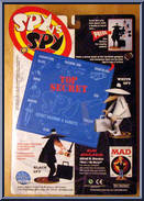 Spy vs. Spy (Silver) from MAD Magazine - Basic Series manufactured by DC Direct [Back]