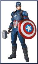 Captain America (Avengers: Endgame) from Mafex - Marvel manufactured by Medicom [Loose]