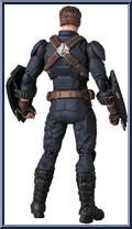 Captain America (Avengers: Infinity War) from Mafex - Marvel manufactured by Medicom [Loose]