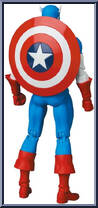 Captain America (Comic Version) from Mafex - Marvel manufactured by Medicom [Loose]
