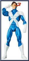Cyclops (Comic Variant Suit) from Mafex - Marvel manufactured by Medicom [Loose]