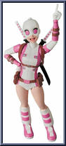 Gwenpool from Mafex - Marvel manufactured by Medicom [Loose]
