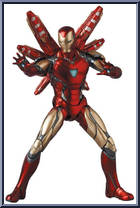 Iron Man Mark 85 (Avengers: Endgame) from Mafex - Marvel manufactured by Medicom [Loose]