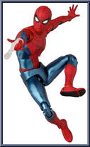 Spider-Man (No Way Home) (Red & Blue Suit) from Mafex - Marvel manufactured by Medicom [Loose]