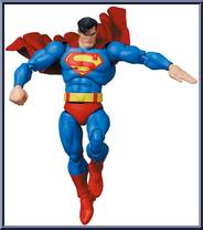 Superman (Dark Knight Returns) from Mafex - DC manufactured by Medicom [Loose]