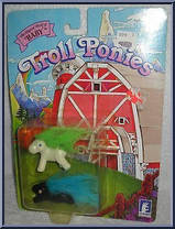 Troll Ponies (Green Hair / Blue Hair) Action Figure