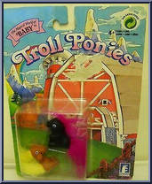 Troll Ponies (Yellow Hair / Pink Hair) Action Figure