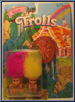 Trolls (Pink Hair / Yellow Hair) Action Figure
