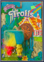 Trolls (Yellow Hair / Blue Hair) Action Figure