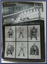 Wrestler (Yellow Cape) from Magnificent Wrestler - Basic Series manufactured by Paco [Back]