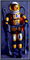 Doug Davis from Major Matt Mason - Basic Series manufactured by Mattel [Loose]