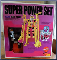 Super Power Set from Major Matt Mason - Super Packs - Boxed manufactured by Mattel [Front]