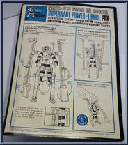 Supernaut Power Limbs from Major Matt Mason - Space Packs - Carded manufactured by Mattel [Back]