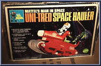 Uni-Tred Space Hauler from Major Matt Mason - Super Packs - Boxed manufactured by Mattel [Front]