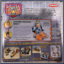 Lieutenant Powderkeg Rumble from Major Powers & The Star Squad - Basic Series manufactured by Playskool [Back]