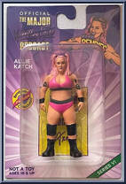 Allie Katch from Major Wrestling Figure Podcast - Major Bendies - Series 6 manufactured by Unknown [Front]