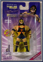 Bryan Clark from Major Wrestling Figure Podcast - Major Bendies - Series 2 manufactured by Unknown [Front]