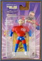 Smart Mark Sterling from Major Wrestling Figure Podcast - Major Bendies - Series 1 manufactured by Unknown [Front]