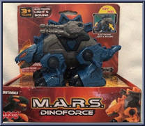 Cybotronix (Blue) from M.A.R.S. - Dinoforce manufactured by Hap-P-Kid [Front]