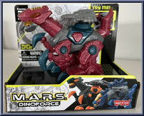 Cybotronix (Red) from M.A.R.S. - Dinoforce manufactured by Hap-P-Kid [Front]