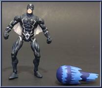 Black Bolt from Marvel - Modern Age manufactured by Toy Biz [Loose]