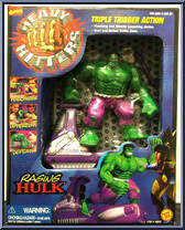 Raging Hulk from Marvel - Heavy Hitters manufactured by Toy Biz [Front]