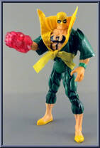 Iron Fist from Marvel - Gold manufactured by Toy Biz [Loose]