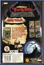 Man-Thing from Marvel - Marvel History - The Dark Side manufactured by Toy Biz [Back]
