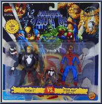 Venom II / Spider-Man from Marvel - Team-Up manufactured by Toy Biz [Front]