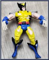 Wolverine (Bone Claws) from Marvel - Overpower manufactured by Toy Biz [Loose]