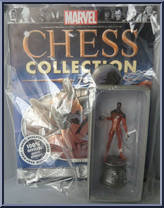 Scarlet Spider from Marvel Chess Collection - Basic Series manufactured by Eaglemoss [Front]